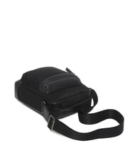 CERRUTI BRAD Bolso de piel y nailon negro - Bandoleras Hombre - 6