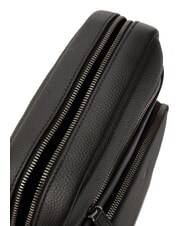 CERRUTI MADDOX Bolso de piel multibolsillos negro - Bandoleras Hombre - 4