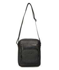 CERRUTI MADDOX Bolso de piel multibolsillos negro - Bandoleras Hombre - 5