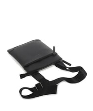 CERRUTI JAKE Bolso plano de piel negro - Bandoleras Hombre - 6