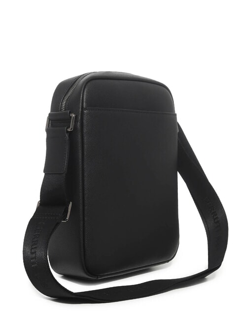 JAKE Bolso de cuero negro - Bandoleras Hombre