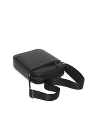 CERRUTI JAKE Bolso de cuero negro - Bandoleras Hombre - 8