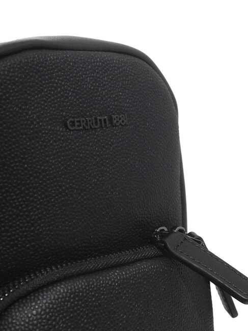 JEREMY Bolso de cuero negro - Bandoleras Hombre