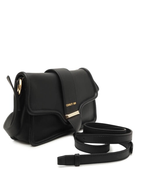 CERRUTIS Bolso de hombro de piel negro - Bolsos Mujer