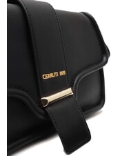 CERRUTI CERRUTIS Bolso de hombro de piel negro - Bolsos Mujer - 3