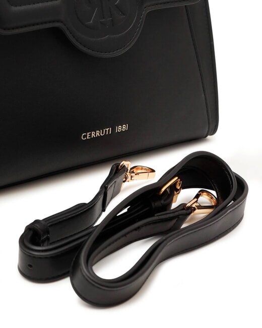 FLORENCE Bolso maletín con bandolera negro - Bolsos Mujer