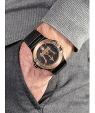 MASERATI POTENZA Reloj con visualización de fecha negro - Relojes - 5