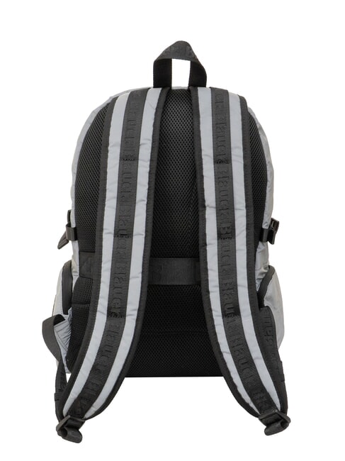 SPLASH Mochila con logotipo brillante y soporte para portátil de 15,6" plata - Mochilas para portátil
