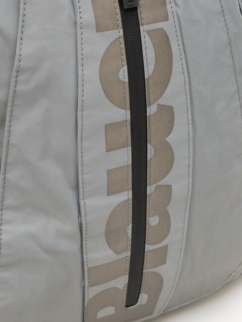 SPLASH Mochila con logotipo brillante y soporte para portátil de 15,6" plata - Mochilas para portátil