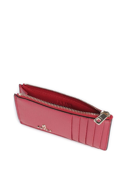 CAMELIA Cartera plana de piel RUBY - Carteras Mujer