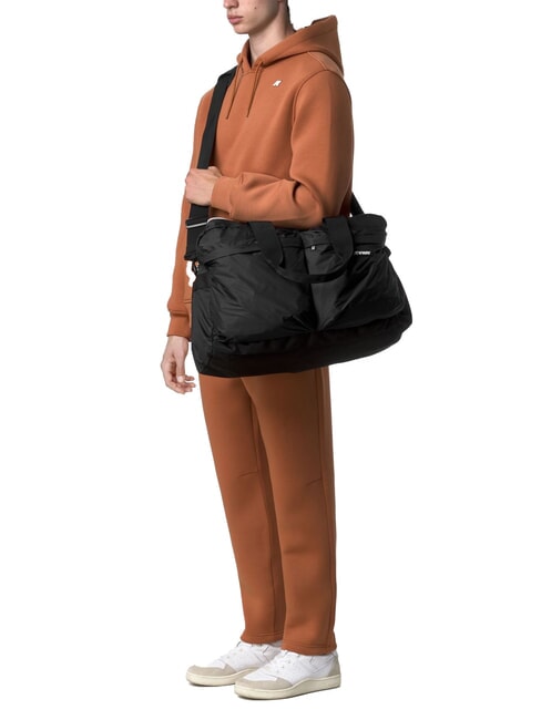 ARDELU Bolsa de lona grande con correa para el hombro negro también - Bolsas de viaje