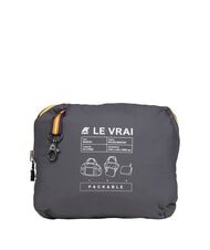 KWAY LE VRAI 4.0 MARCEL Bolsa de lona impermeable sombra gris dk - Bolsas de viaje - 6