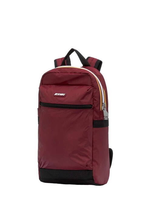 LAON Mochila pequeña de nailon syrah tinto - Mochilas Escuela & Tiempo Libre