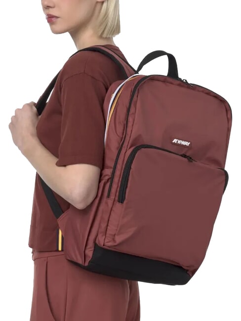 GIZY Mochila de nailon para portátil de 15" syrah tinto - Mochilas para portátil