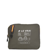 KWAY LE VRAI 4.0 MARCEL Bolsa de lona impermeable verde negruzco - Bolsas de viaje - 6