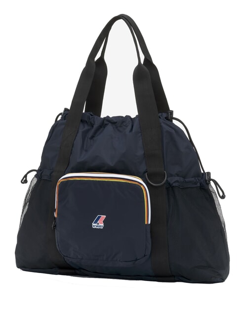 LE VRAI 4.0 JEANETTE Bolso de hombro plegable profundidad azul - Bolsos Mujer