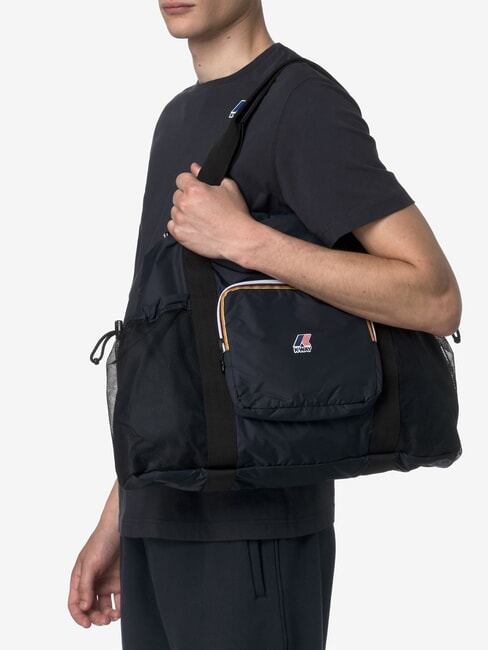 LE VRAI 4.0 JEANETTE Bolso de hombro plegable profundidad azul - Bolsos Mujer