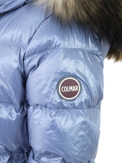 FRIENDLY Chaqueta de plum&oacute;n brillante con capucha hidro-acero oscuro - Chaquetas de beb&eacute;