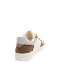 PIQUADRO TE Zapatillas con bloques de color blanco/marrón - Zapatos unisex - 3