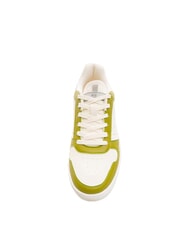 PIQUADRO TE Zapatillas con bloques de color blanco/verde - Zapatos unisex - 4