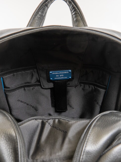 X1 Mochila de cuero para portátil de 15,6" negro - Mochilas para portátil