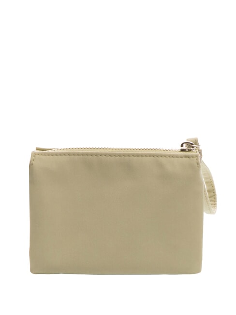 POUCHY Mini clutch con 3 compartimentos verde salvia - Bolsos Mujer