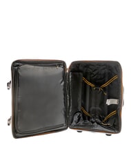 KWAY BLOSSAC  Carro de equipaje de mano impermeable adobe naranja-negro p - Equipaje de mano - 2