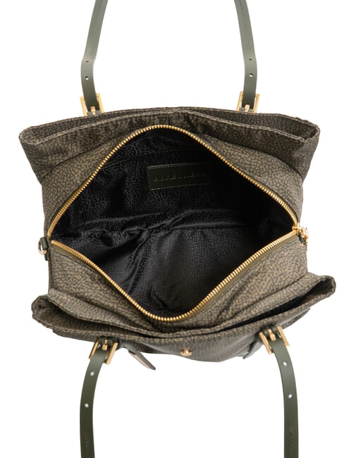 L'ECOLE NYLON Shopper de hombro, con bandolera laurel - Bolsos Mujer