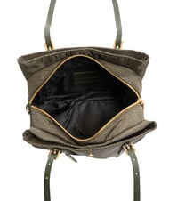 BORBONESE L'ECOLE NYLON Shopper de hombro, con bandolera laurel - Bolsos Mujer - 5