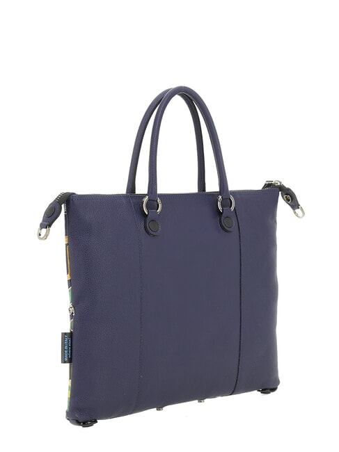 G3 PLUS MEDIUM MULTICOLOR Bolsa de compras plana transformable vidriera ornamental - Bolsos Mujer