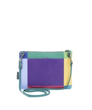 GABS BEYONCE POP M Bolso de mano de piel con bandolera púrpura geométrico - Bolsos Mujer - 4