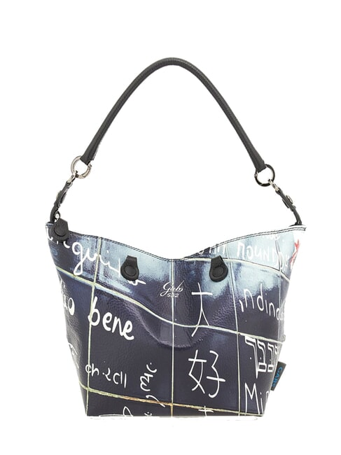 G3 PLUS LARGE MULTICOLOR Bolsa de compras plana transformable Te amo - Bolsos Mujer