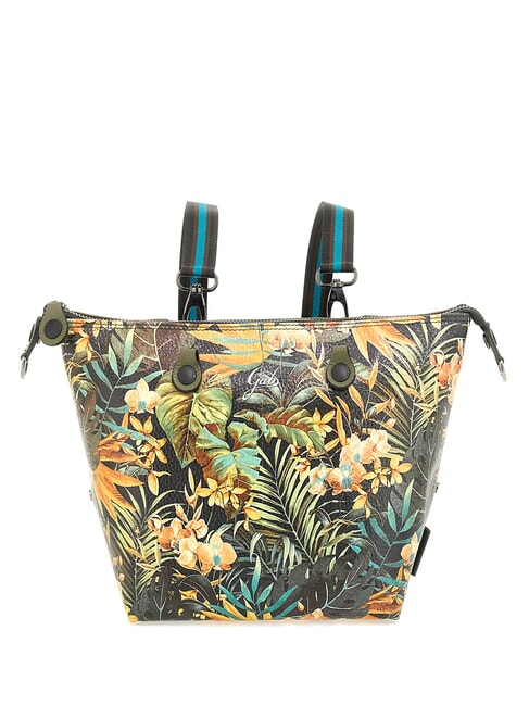 G3 PLUS LARGE MULTICOLOR Bolsa de compras plana transformable selva - Bolsos Mujer