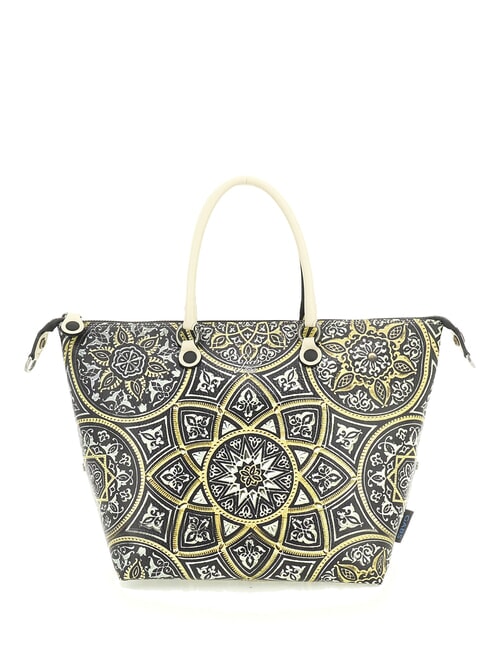 G3 PLUS LARGE MULTICOLOR Bolsa de compras plana transformable mandala - Bolsos Mujer