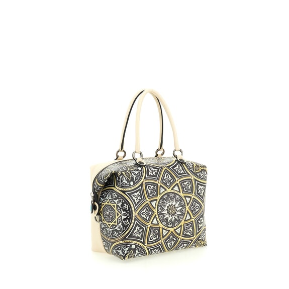 G3 PLUS LARGE MULTICOLOR Bolsa de compras plana transformable mandala - Bolsos Mujer