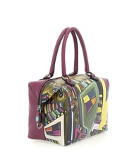 GABS G3 PLUS LARGE MULTICOLOR Bolsa de compras plana transformable mural geométrico - Bolsos Mujer - 5