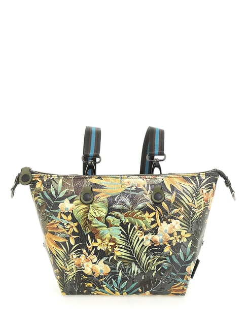 G3 PLUS MEDIUM MULTICOLOR Bolsa de compras plana transformable selva - Bolsos Mujer