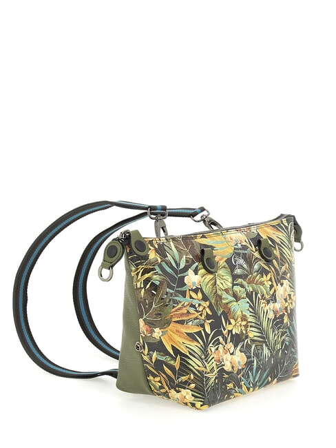 G3 PLUS MEDIUM MULTICOLOR Bolsa de compras plana transformable selva - Bolsos Mujer