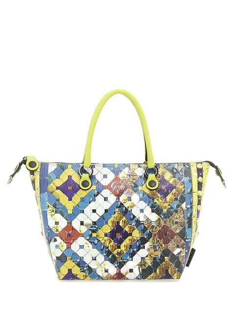 G3 PLUS MEDIUM MULTICOLOR Bolsa de compras plana transformable lentejuelas de diamante - Bolsos Mujer