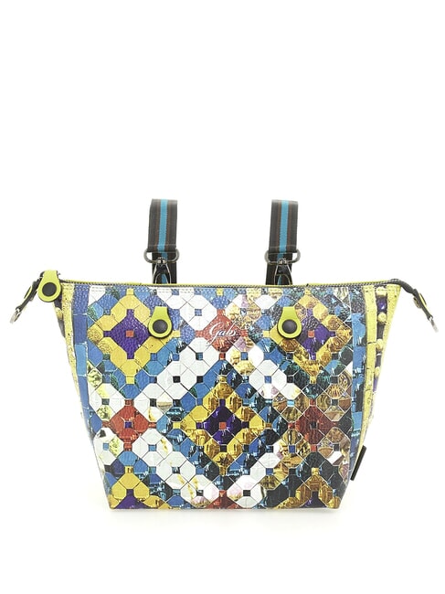 G3 PLUS MEDIUM MULTICOLOR Bolsa de compras plana transformable lentejuelas de diamante - Bolsos Mujer