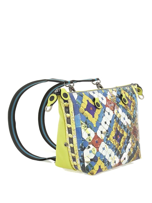 G3 PLUS MEDIUM MULTICOLOR Bolsa de compras plana transformable lentejuelas de diamante - Bolsos Mujer