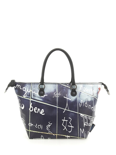 G3 PLUS MEDIUM MULTICOLOR Bolsa de compras plana transformable Te amo - Bolsos Mujer