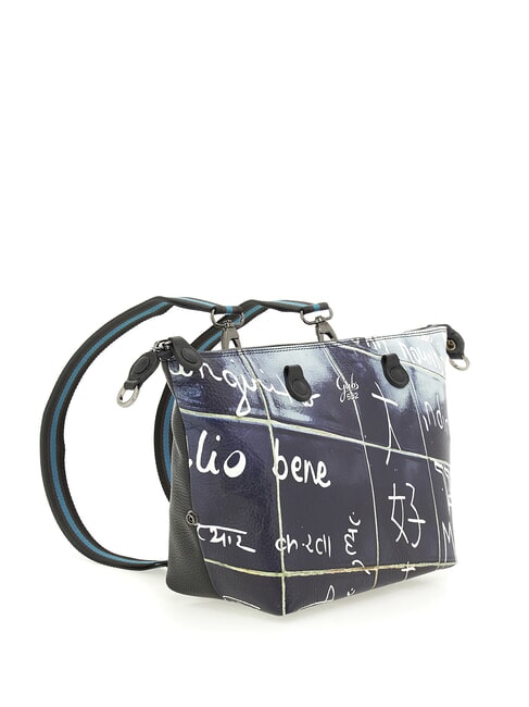 G3 PLUS MEDIUM MULTICOLOR Bolsa de compras plana transformable Te amo - Bolsos Mujer