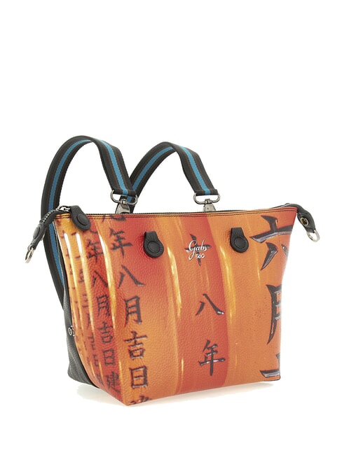 G3 PLUS MEDIUM MULTICOLOR Bolsa de compras plana transformable Japón - Bolsos Mujer