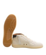BLAUER MURRAY Zapatillas de cuero blanco - Zapatos Hombre - 2