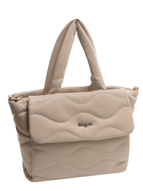 WAVES Bolsa de la compra beige - Bolsos Mujer