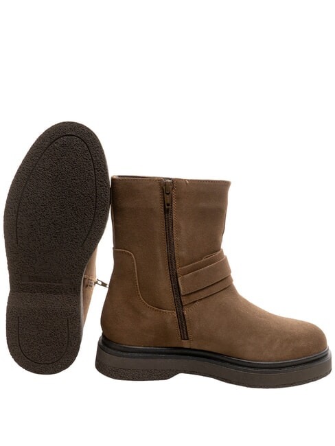 CLARE Botines de piel elefante - Zapatos Mujer