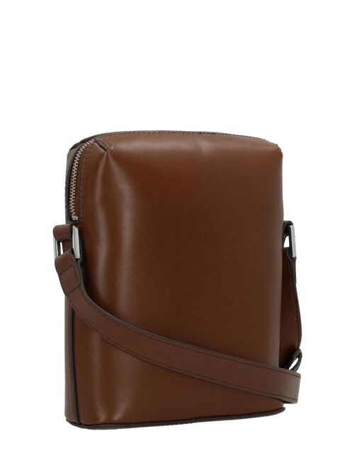 ALBERTO Bolso de cuero Marrón / Paladio - Bandoleras Hombre
