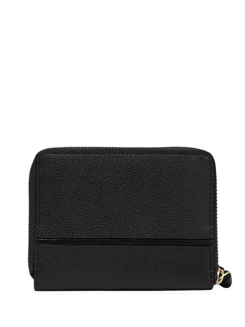 DOMITILLA Cartera de cuero Oro negro - Carteras Mujer