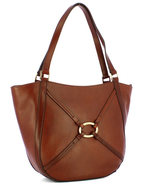 AMELIA Bolso de hombro, piel BROWN - Bolsos Mujer